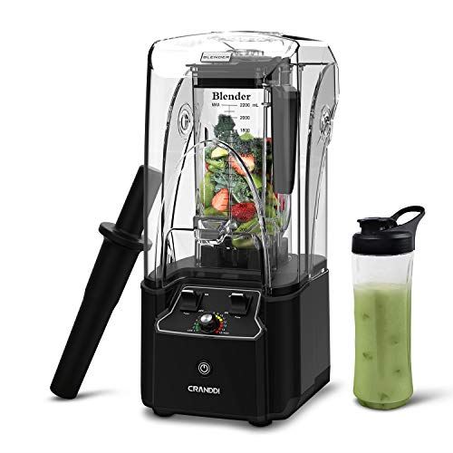 Quiet Shield Blender, High-Speed Countertop Blender with 2200W Base