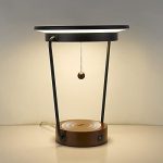 Eye-Caring LED Desk Lamp with Wireless Charger and USB Port for Home, Office