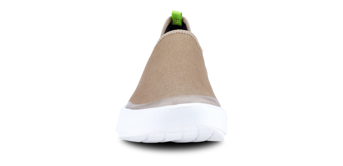 Women's OOmg eeZee Low Shoe - White Taupe