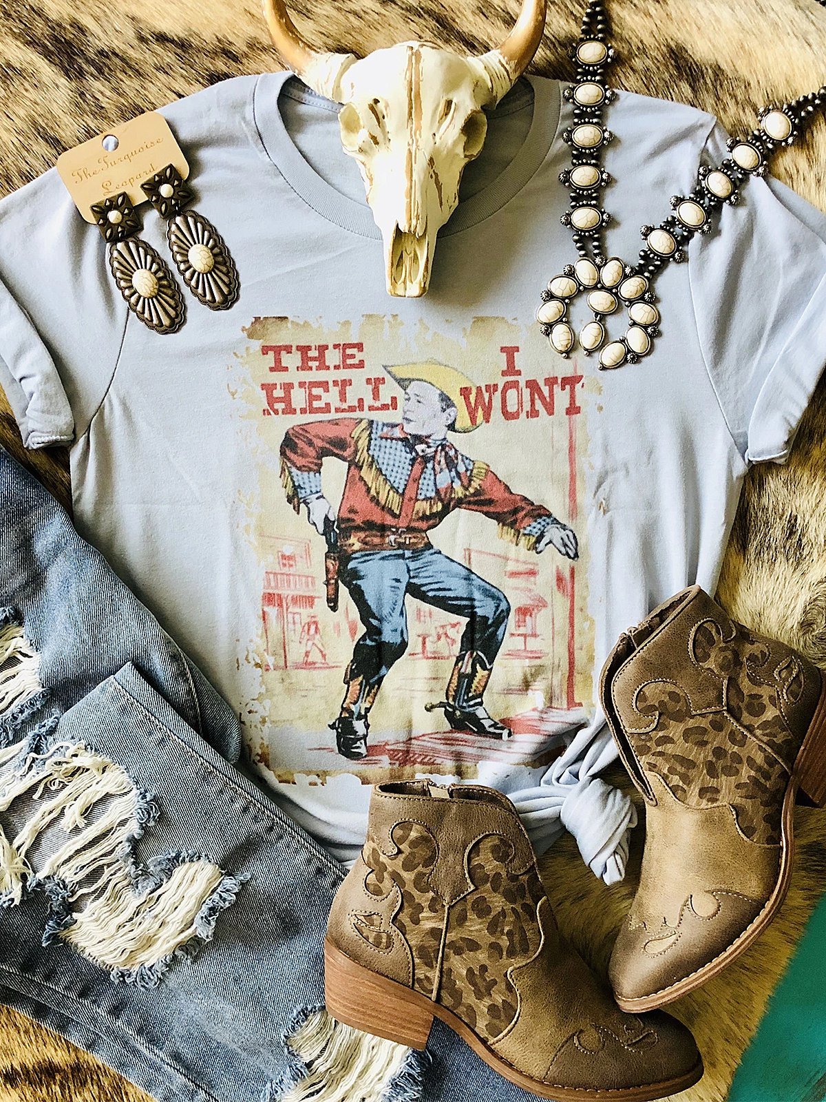 Shift Printed Short Sleeve Vintage Shirts & Tops