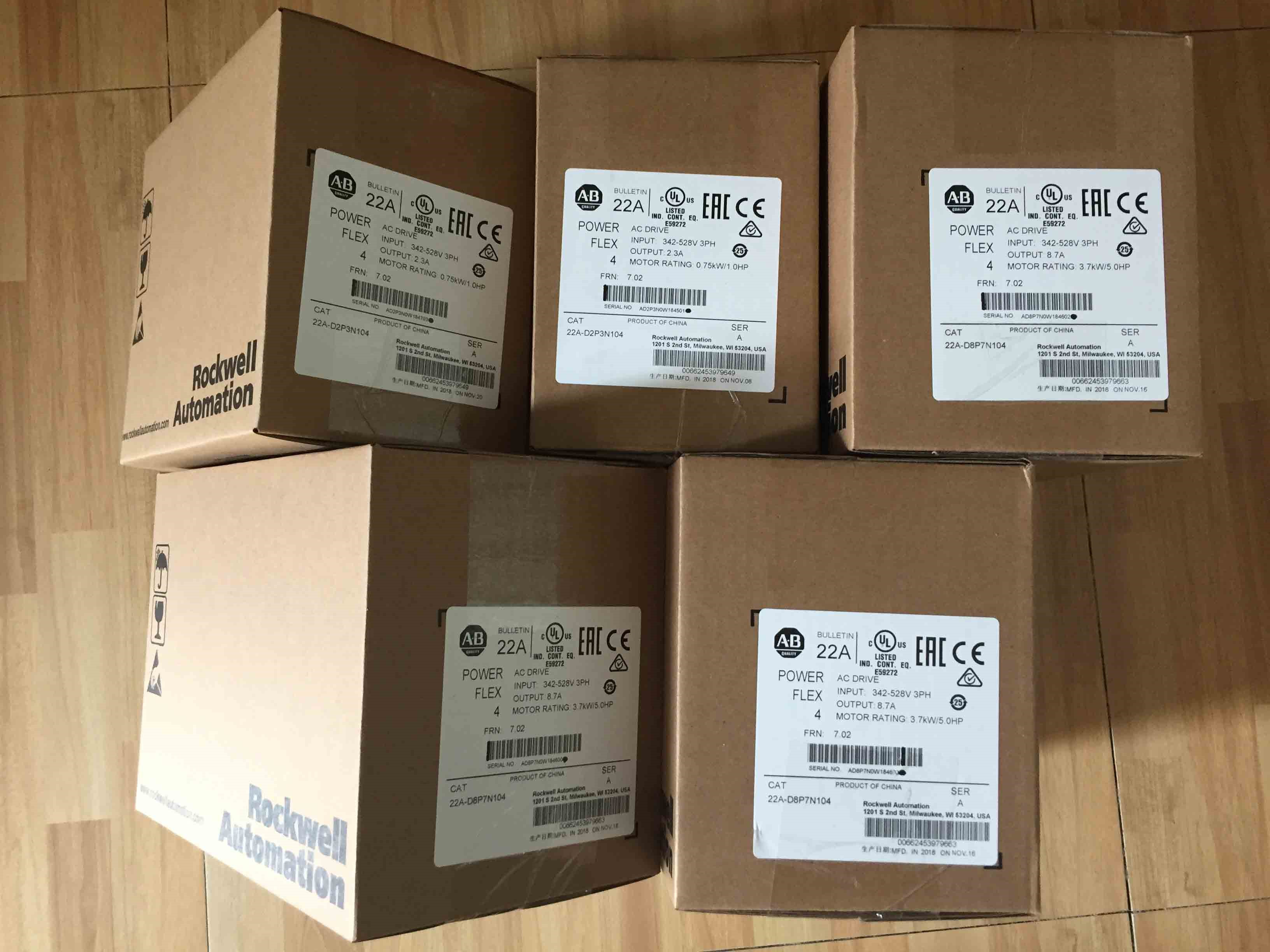 22AD8P7N104 Allen Bradley Original Brandy new Sealed