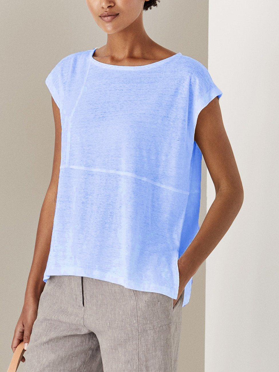 Round Neck Short Sleeve Shirts & Tops