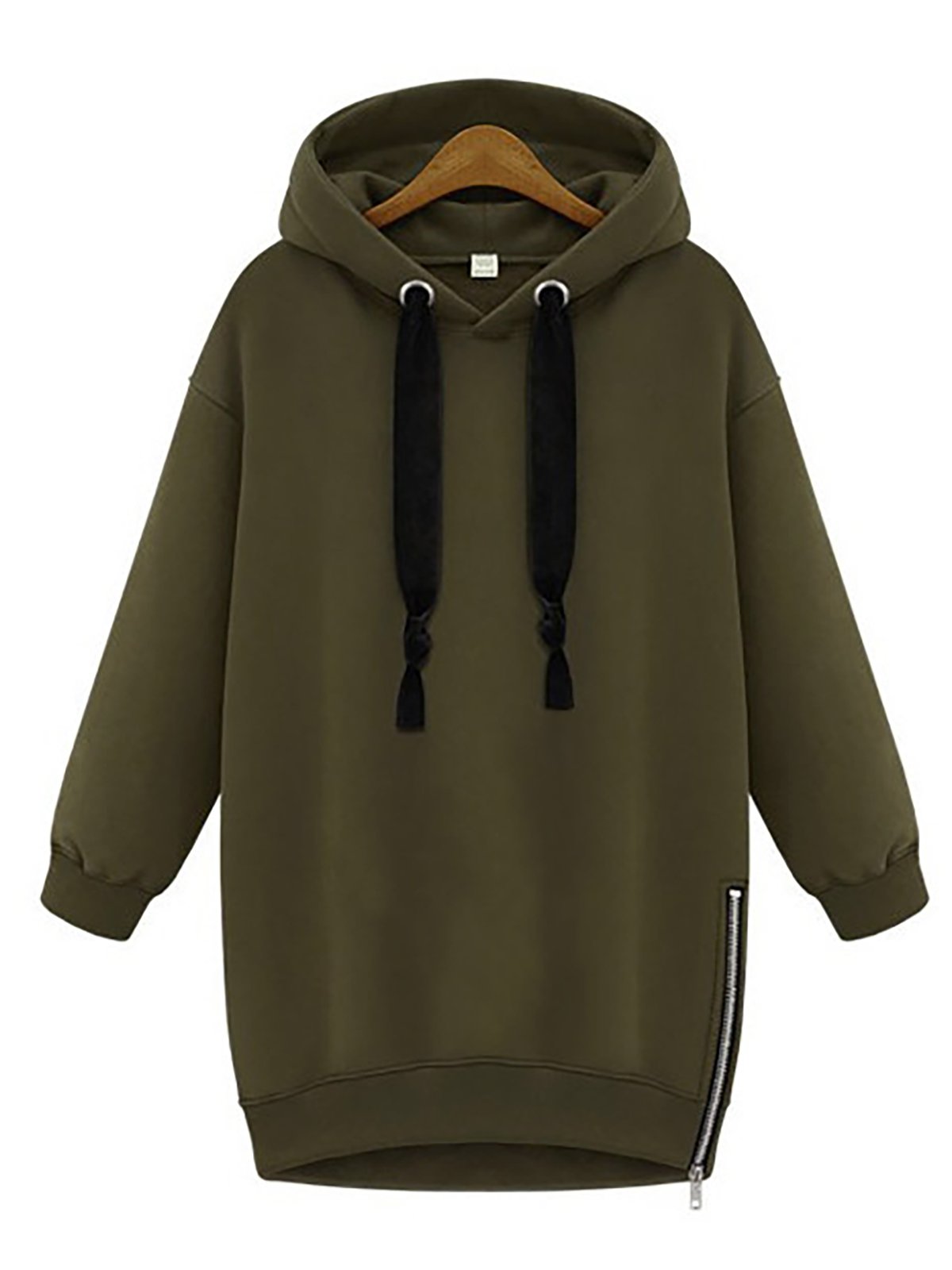 Womens Long Sleeve Paneled Hoodies