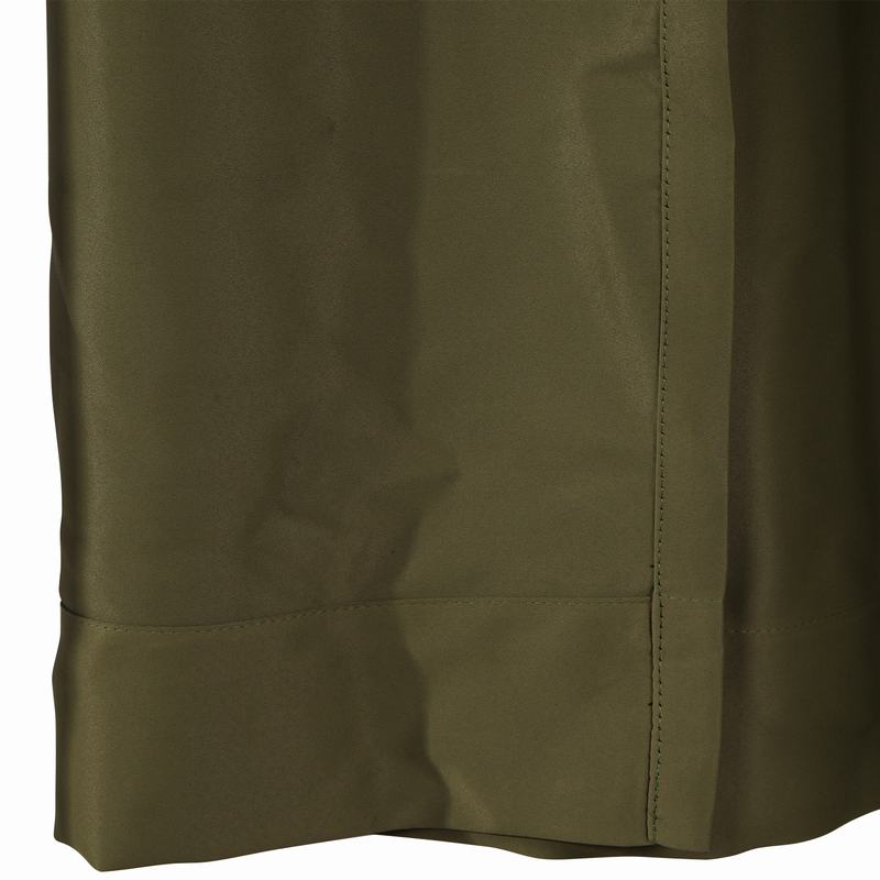 Layered Curtain Mix & Match Elegance White Crushed Voile x Blackout Curtain Grommet Panel ELI