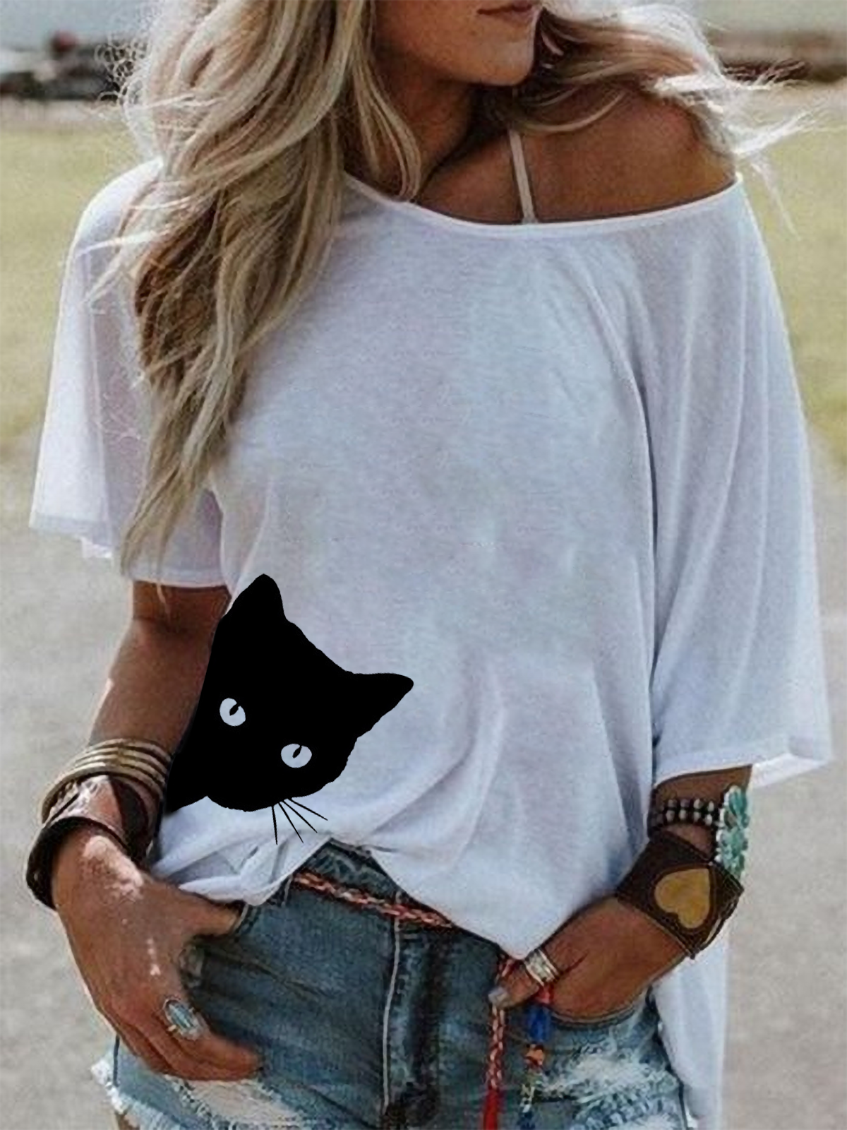 Casual Animal Shirts & Tops