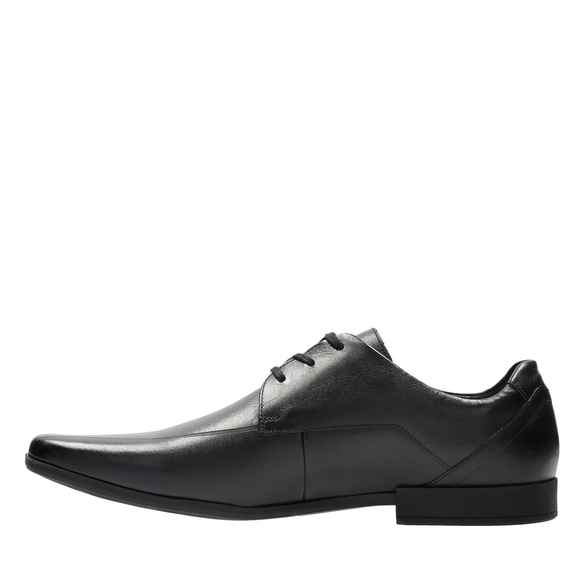 Men Un Aldric Step Black Leather