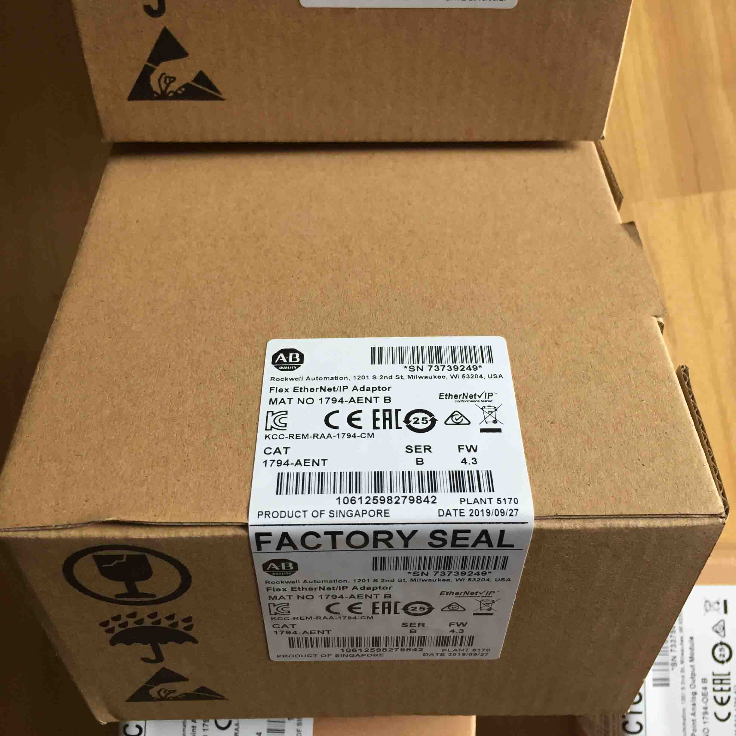 1794-AENT Allen Bradley Original Brandy New Factory Sealed