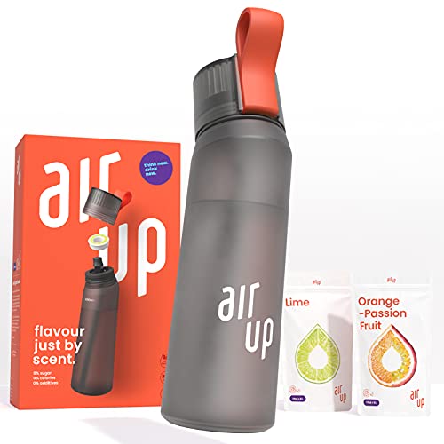 air up® Starter Set with 1x 650 ml Drinking Bottle Made of BPA-Free Tritan, Fruit-Flavoured Pods For Flavoured Water, 0 Sugar, 0 Calories