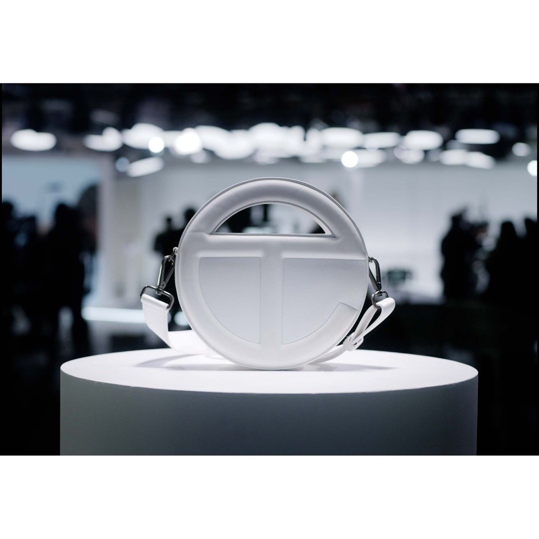 Round Telfar Circle Bag - White