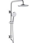 handheld shower head with height adjustable holder , solid brass rail 60 inch long