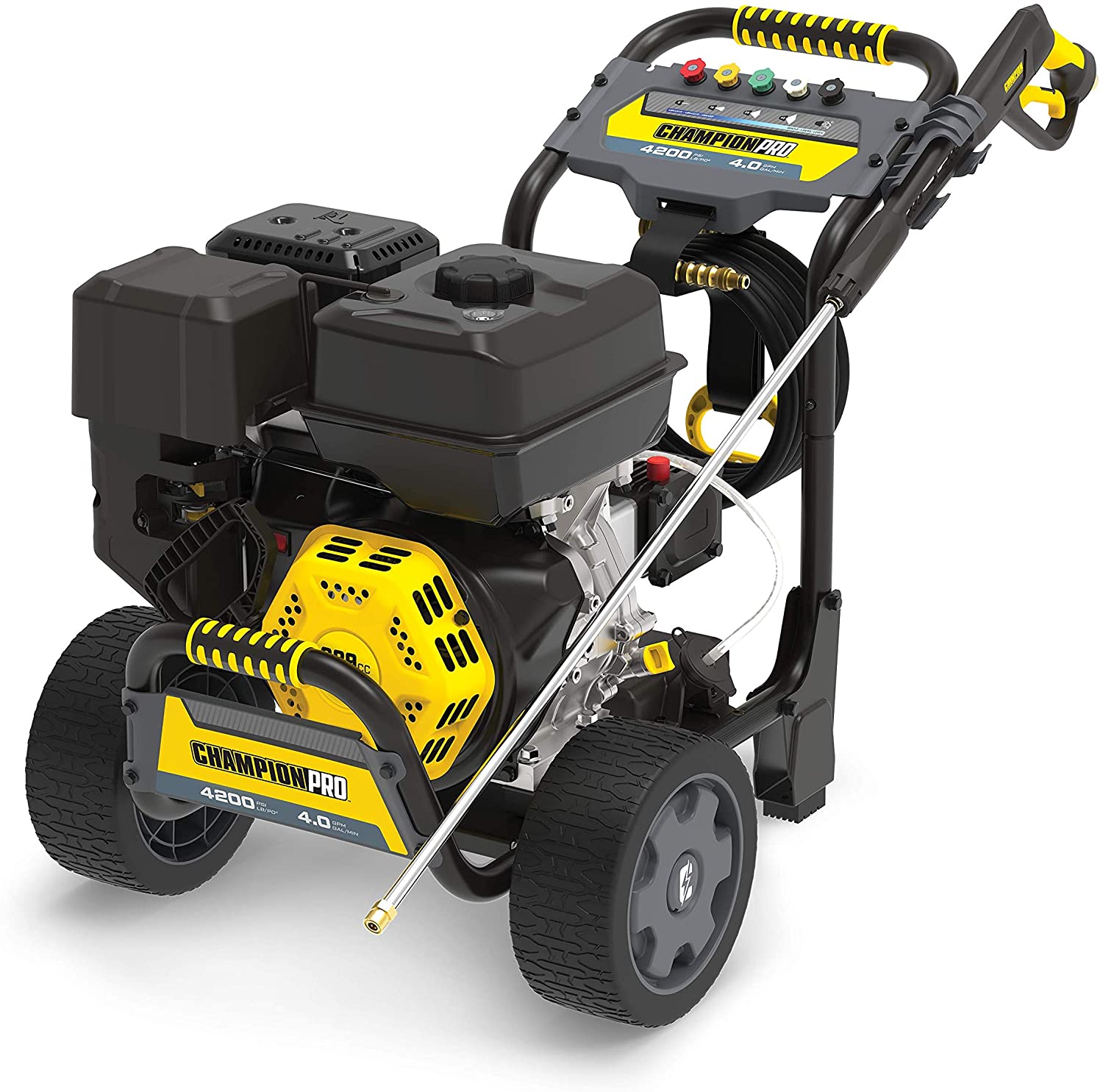Champion Power Equipment 4200-PSI 4.0-GPM Commercial Duty Low Profile Gas Pressure Washer