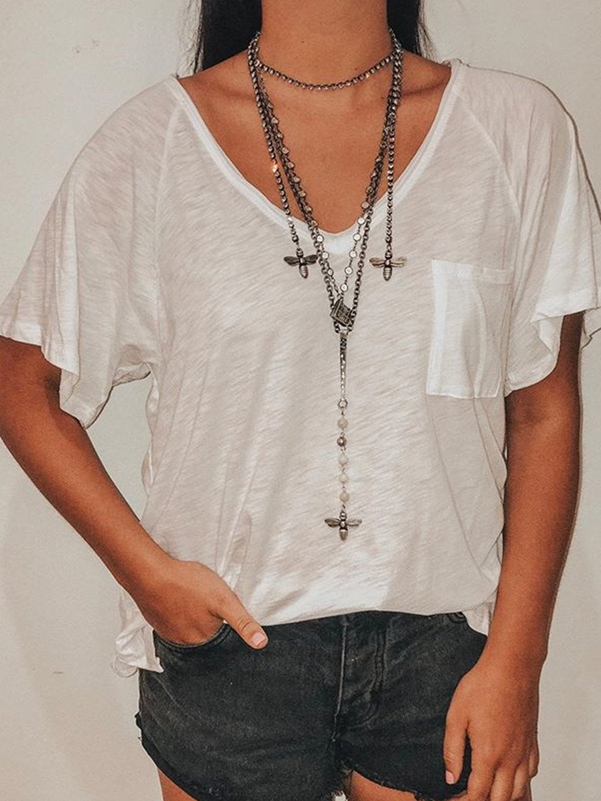 Women Casual Tops Tunic T Shirt