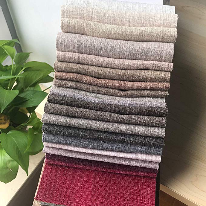 LIZ Fabric Swatch Faux Linen Refundable Order Amount Over $399