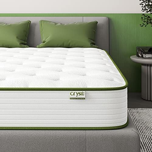 10 Inch Memory Foam Mattress with Wrapped Innersprings / Full Size