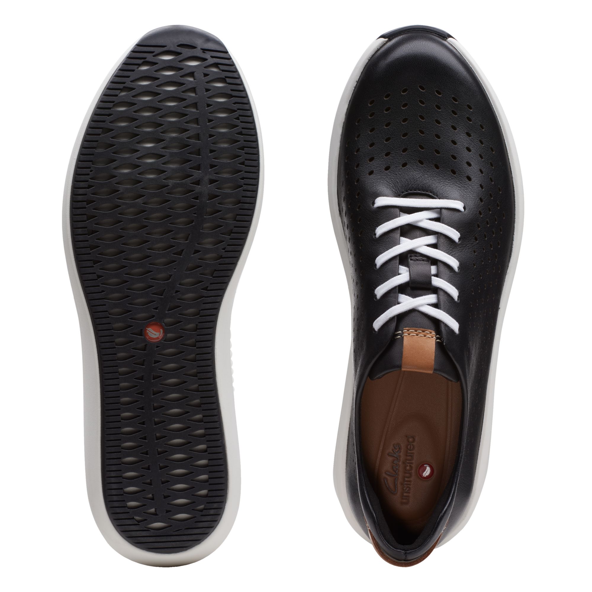 Women Un Rio Tie Black Leather