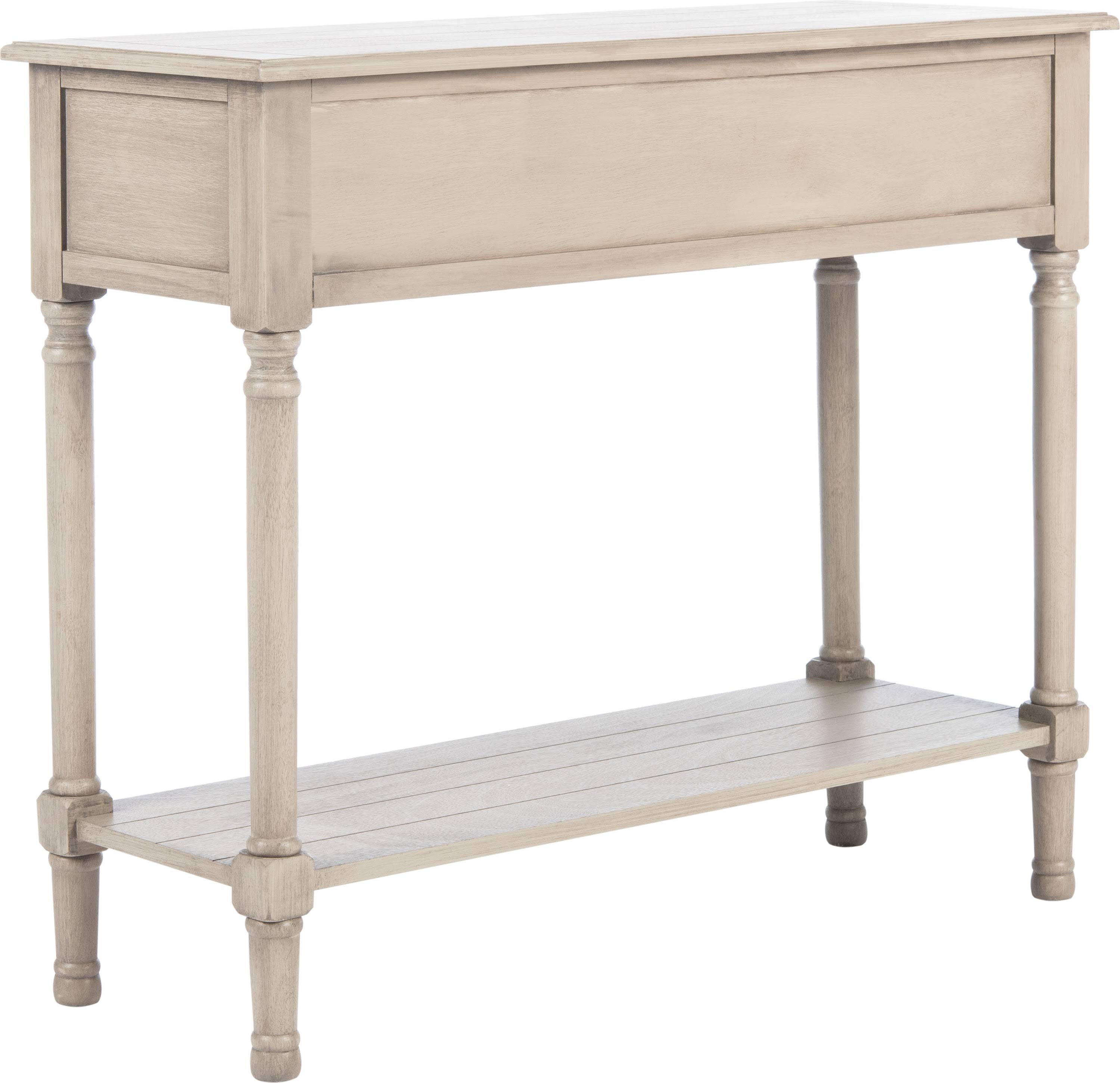 Safavieh Primrose 2 Drawer Console Table-Greige