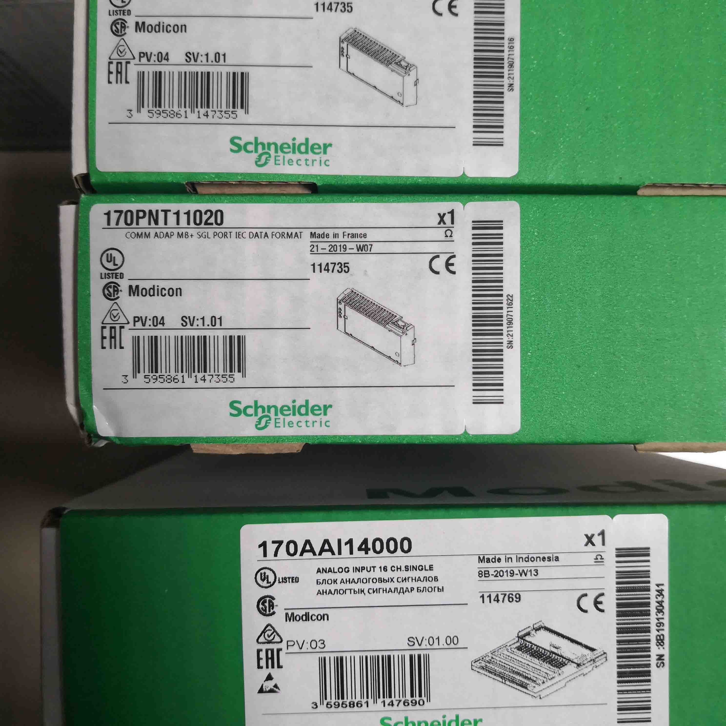 170PNT11020 Schneider Modicon Momentum Brandy Original Factory Sealed New