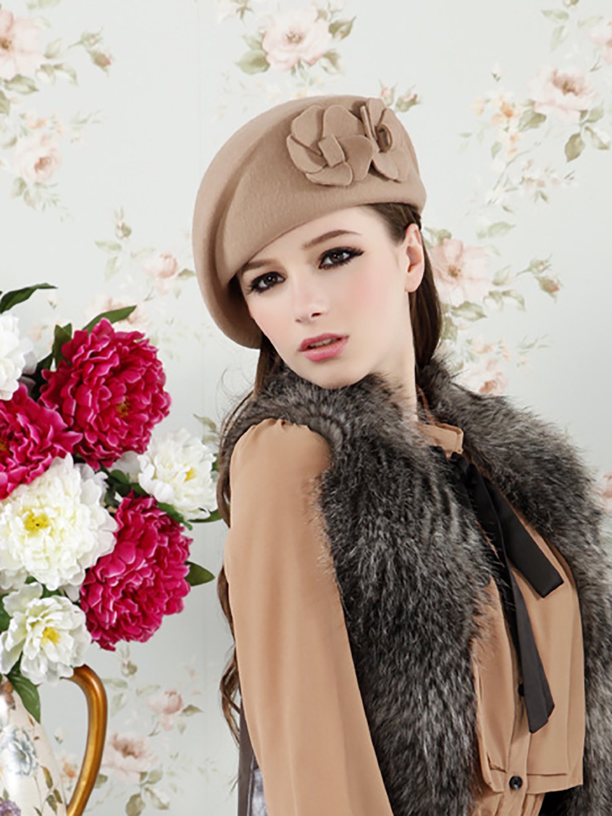 Floral Casual Belle Hat