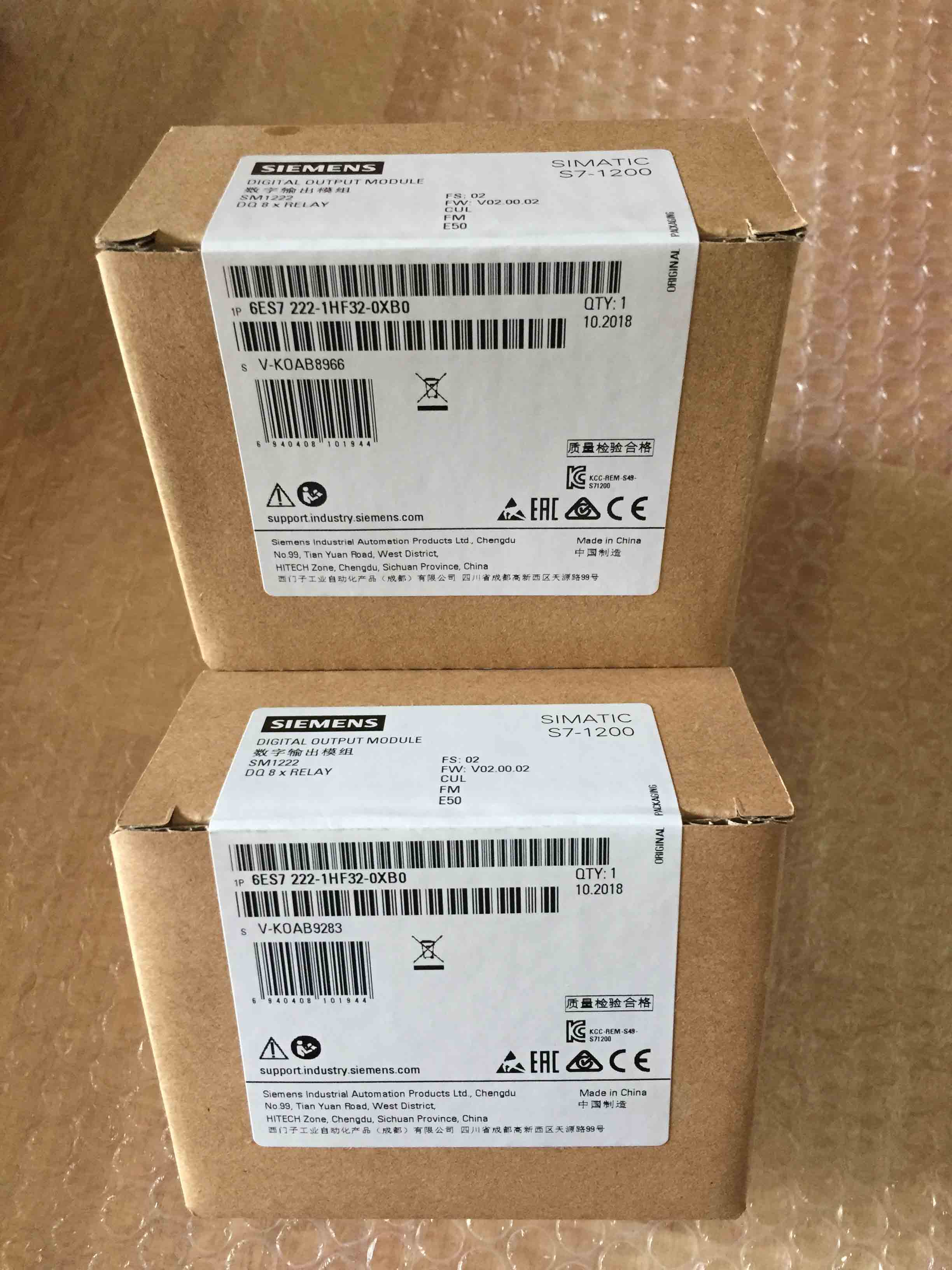 6ES7222-1HF32-0XB0 SIEMENS original new factory sealed