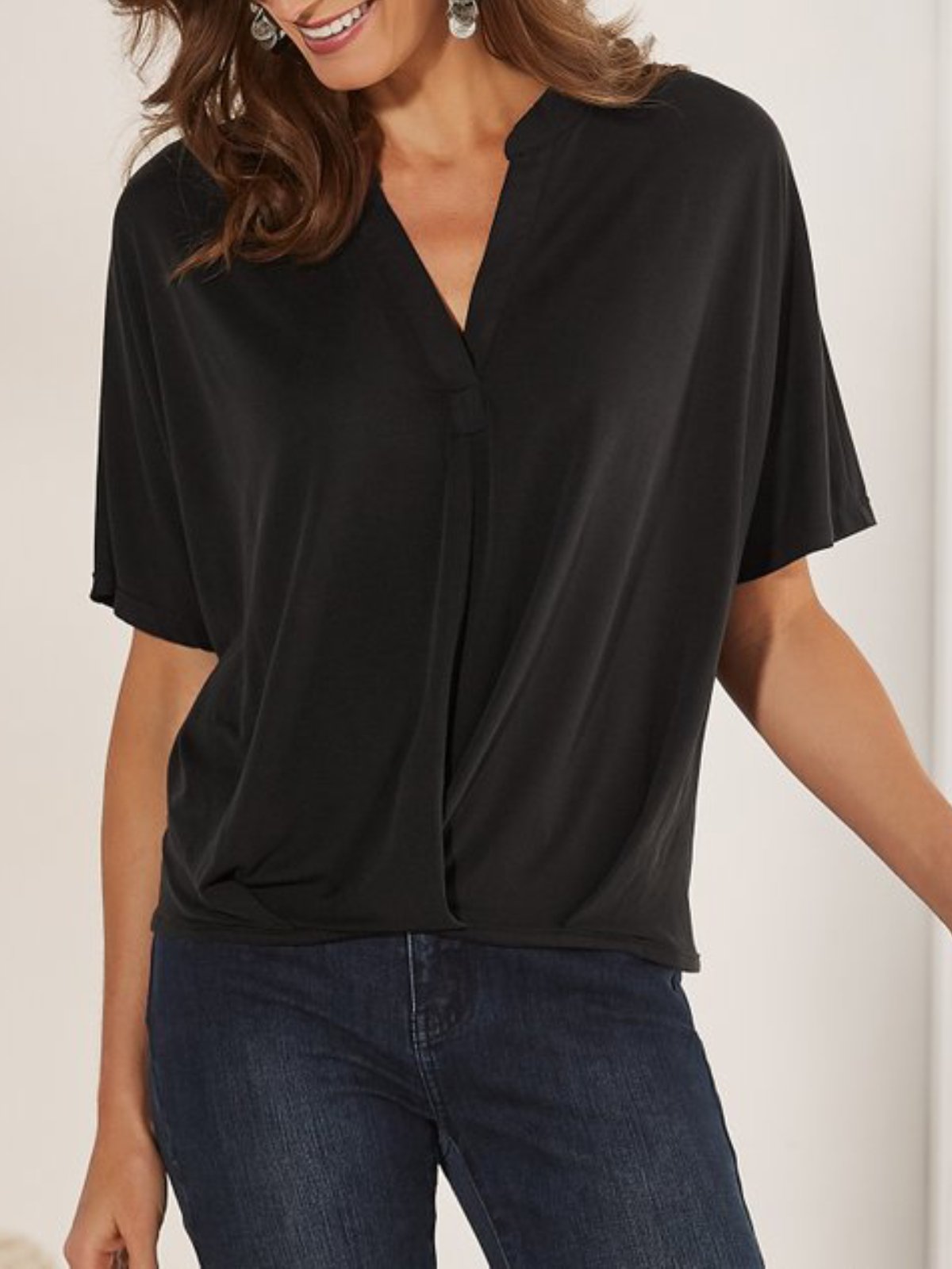 Women Casual Tops Tunic Blouse Shirt