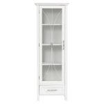 Teamson Home Delaney Linen Cabinet with Storage