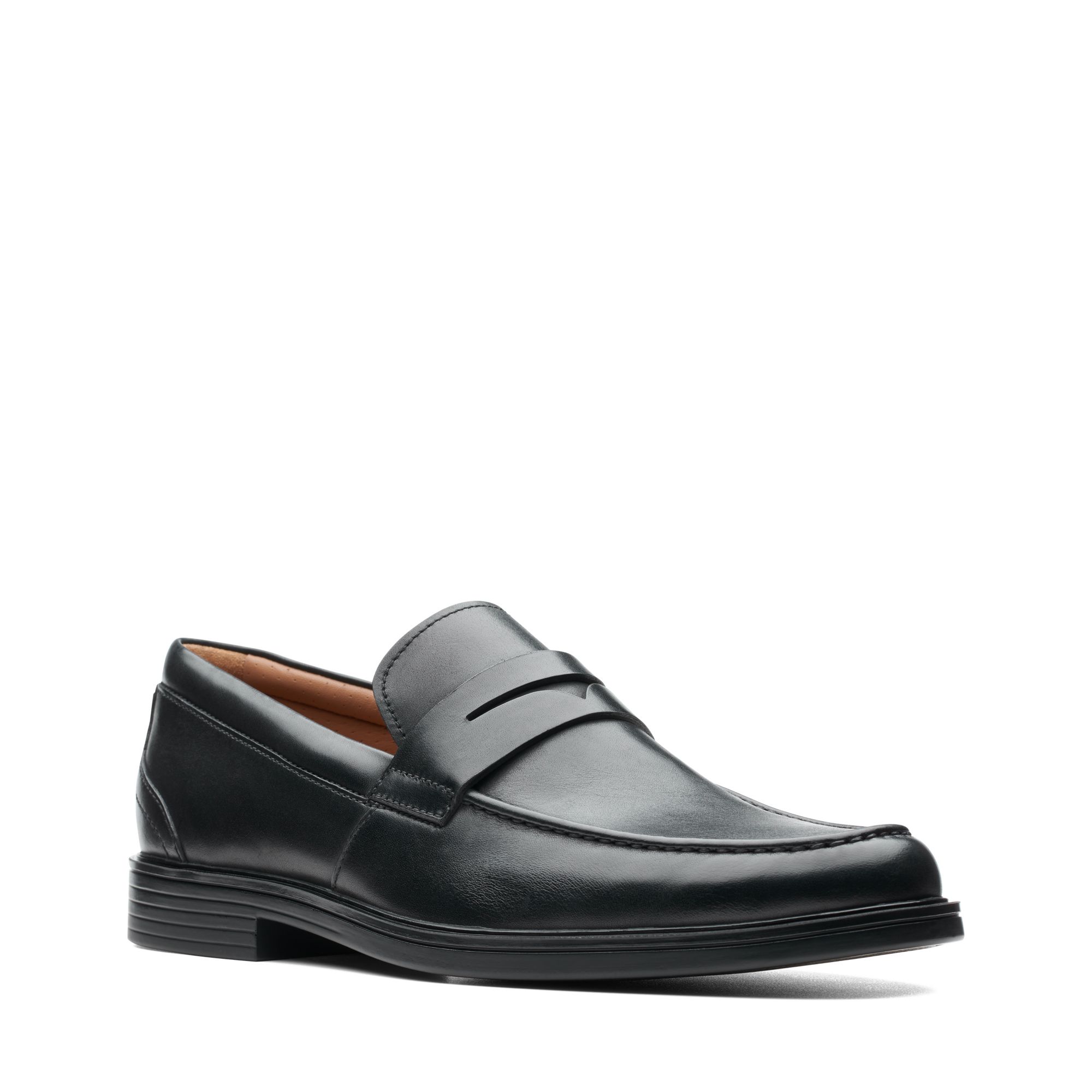 Men Oliver Wing Black Leather