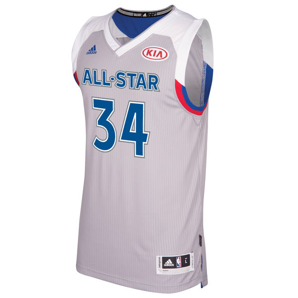 Giannis Antetokounmpo adidas 2017 NBA All-Star Game East Swingman Jersey - Gray