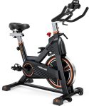 YOSUDA Magnetic Resistance Exercise Bike 350 lbs Weight Capacity �C Indoor Cycling Bike- Black