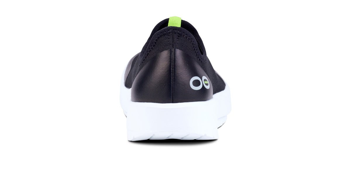 Women's OOmg eeZee Low Shoe - White Black