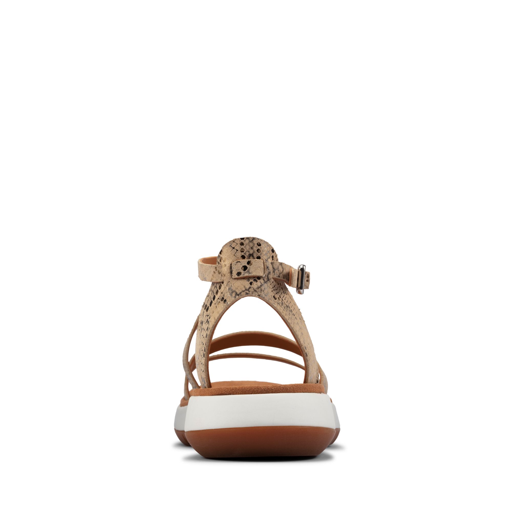 Women Sandals Jemsa Strap Taupe Snake