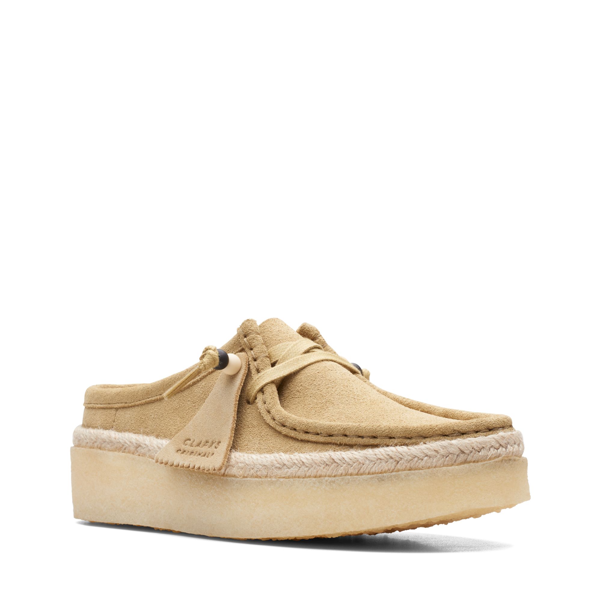 Women Wallabee Cup Lo Maple Suede