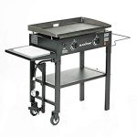 Blackstone 1853 �C Flat Top Gas Grill, 2 Burner, 28 Inch, Black