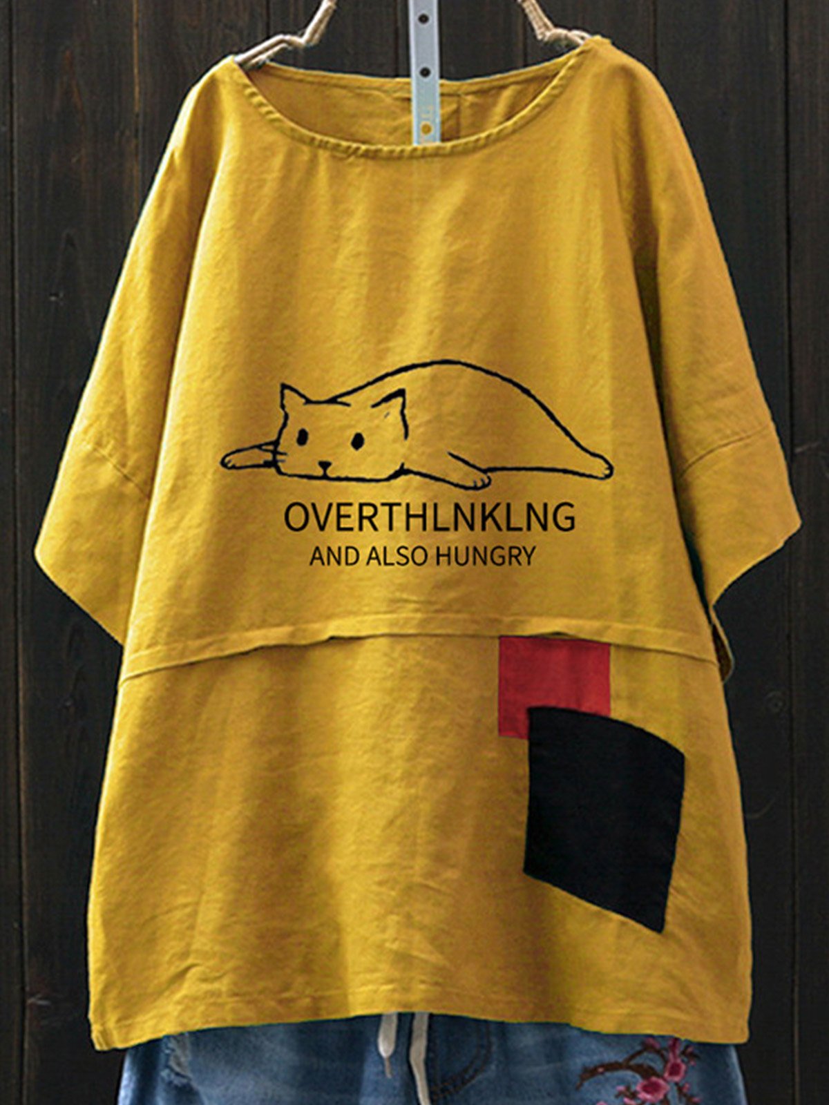 Women Casual Loose Tops Tunic T Shirt