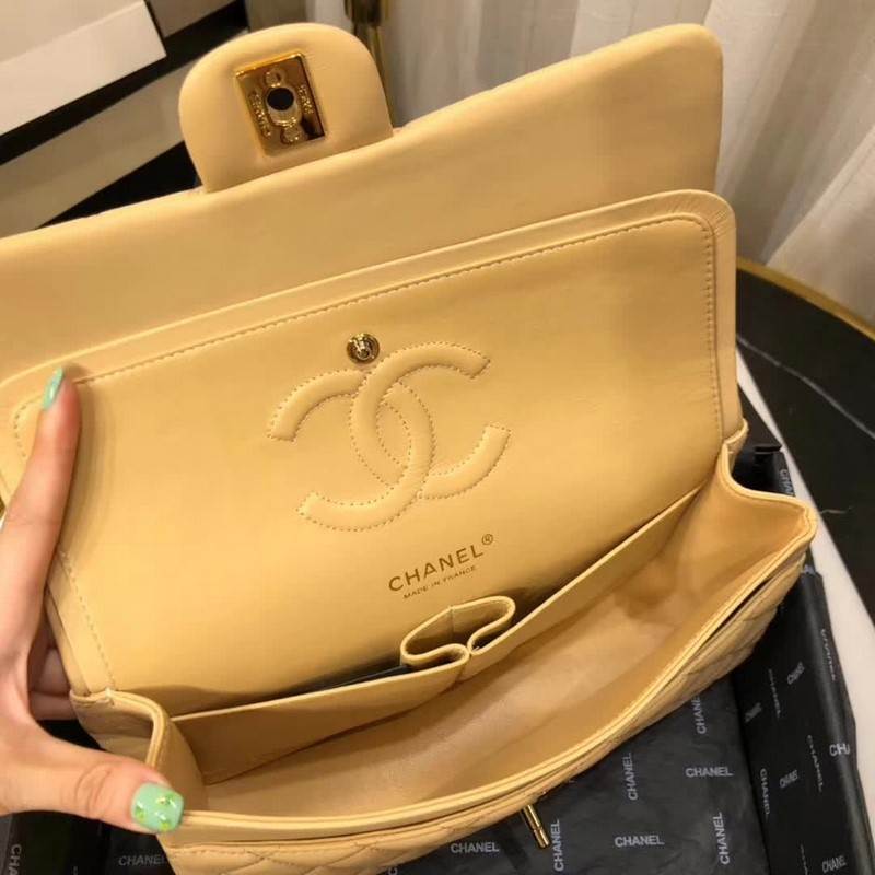 high quality handbag 119006 lambskin flap bag 1112