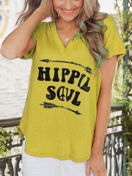 Cotton-Blend Casual Shirts & Tops