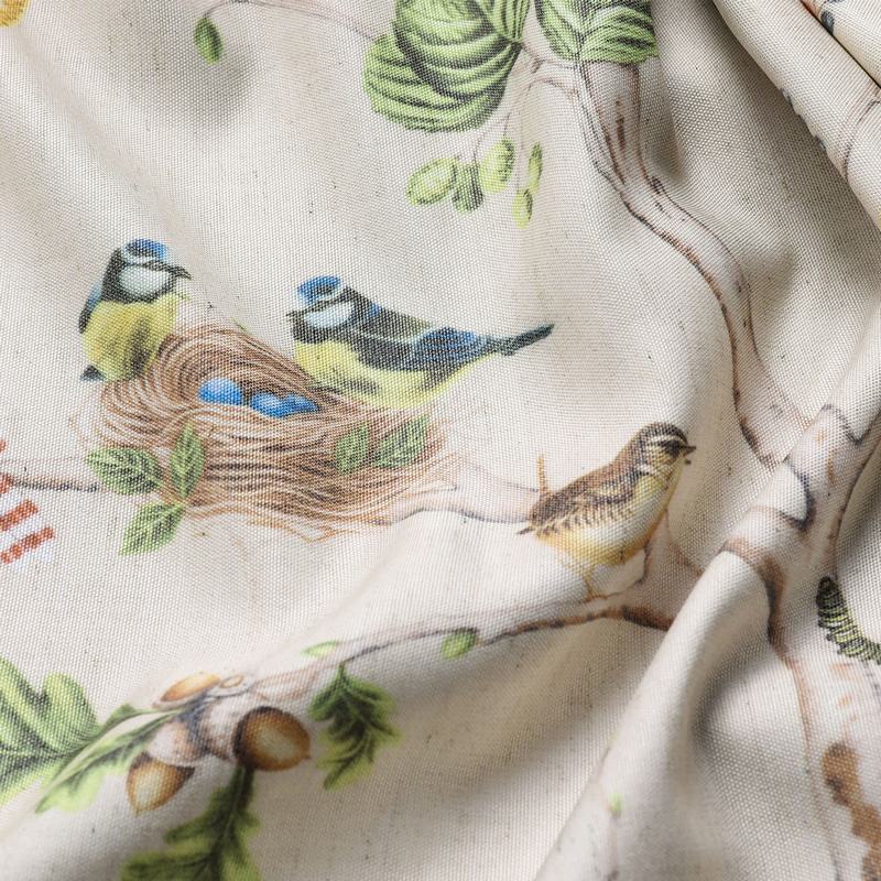 LUNA Pastoral Print Fabric Swatch Polyester Cotton, Refundable For Order Amount Over $399