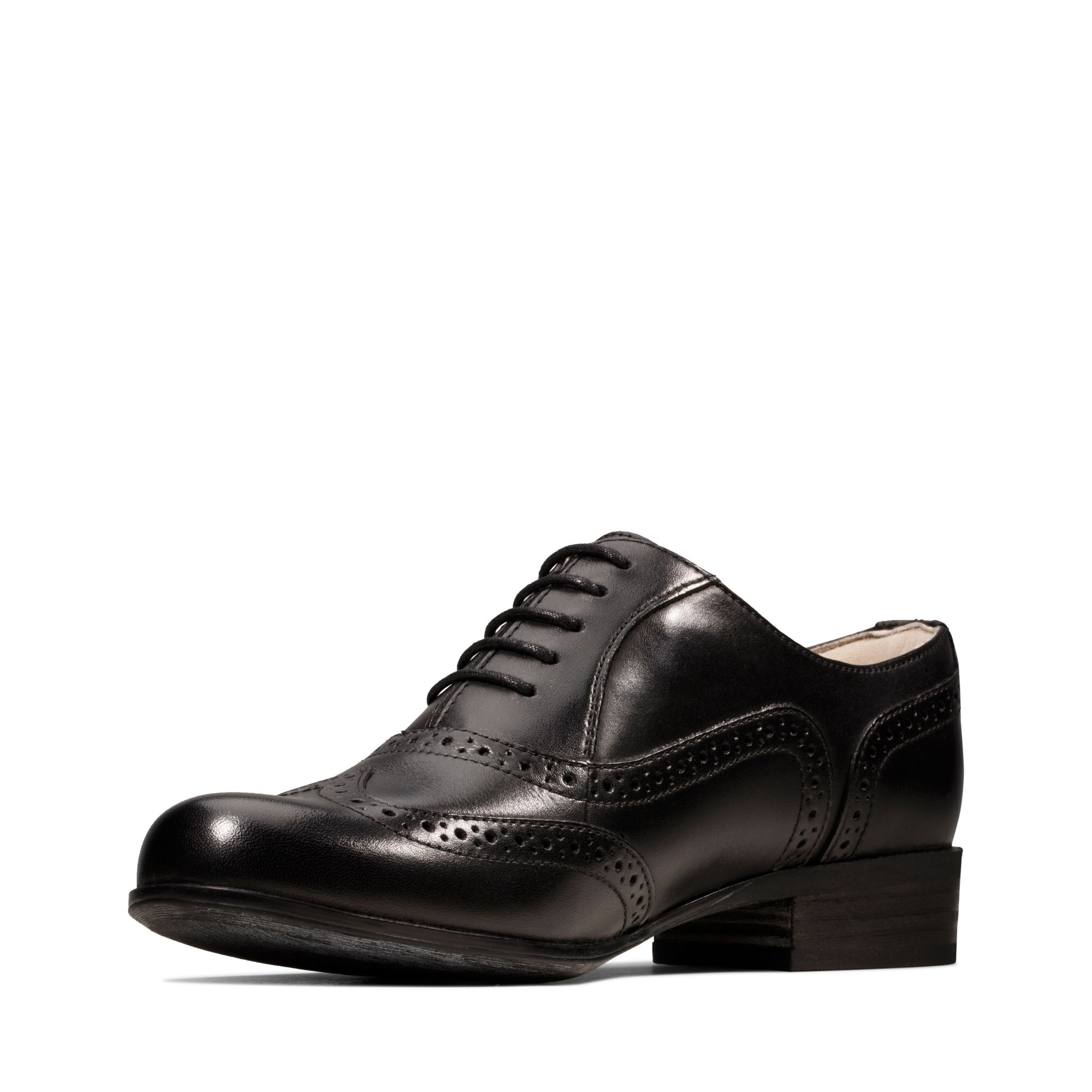 Women  Hamble Oak Black Leather