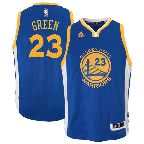 Draymond Green Golden State Warriors adidas Youth Road 2014-2015 Swingman Jersey - Royal