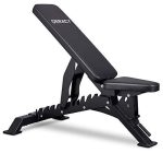 DERACY Deluxe Adjustable Weight Bench for Full Body Workout, Weight Capacity 1100 lbs