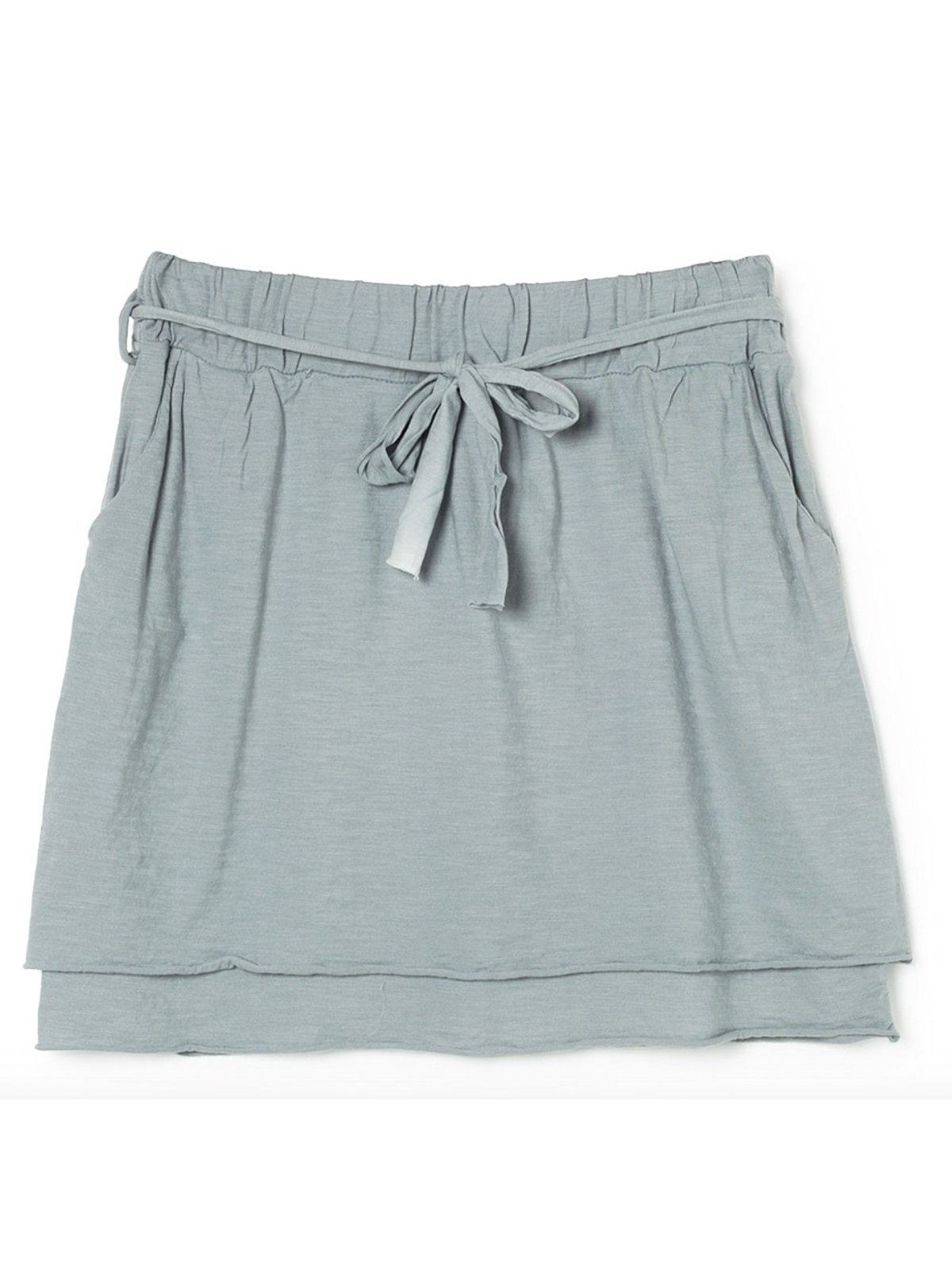 Summer casual vintage elastic skirt