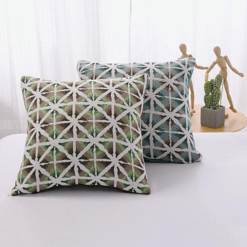 Plant Flower Chenille Pillowcase