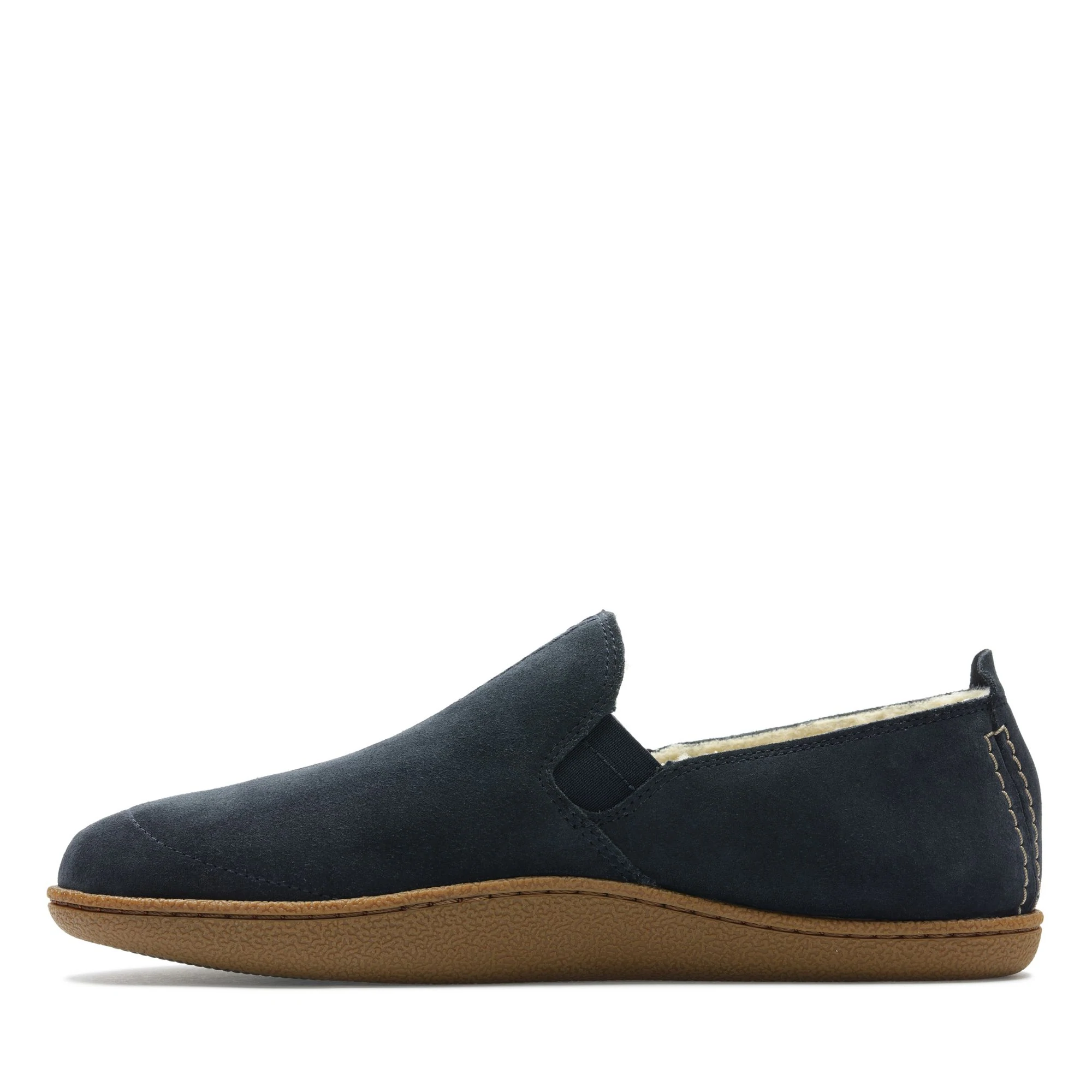 Men home-mocc-navy-suede