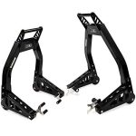 Venom Motorcycle Front & Rear Combo Lift Stands w/ Most Yamaha Honda...