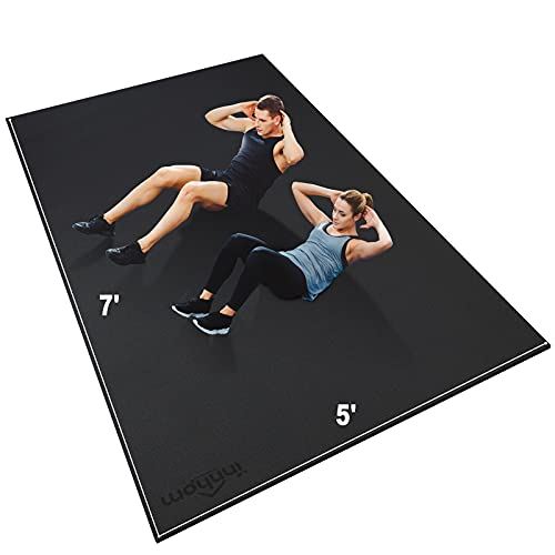 Large Exercise Mat 7��x5��x7mm innhom Workout Mat Gym Flooring for Home Gym Mats Exercise Mats for Home Workout