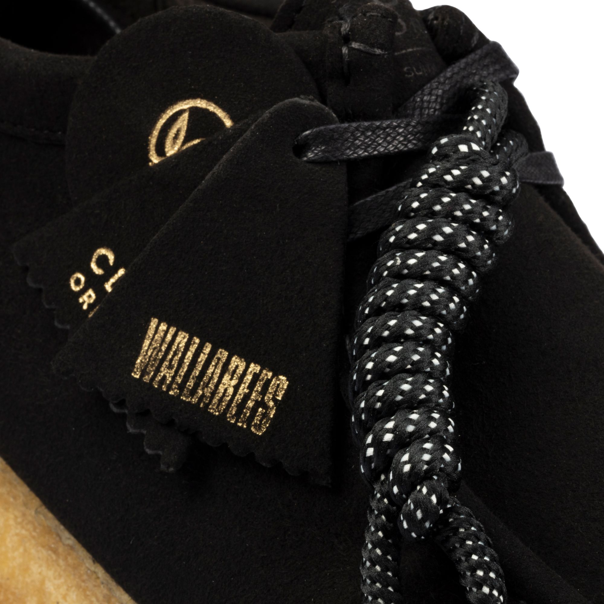 Men  Wallabee Black Vegan