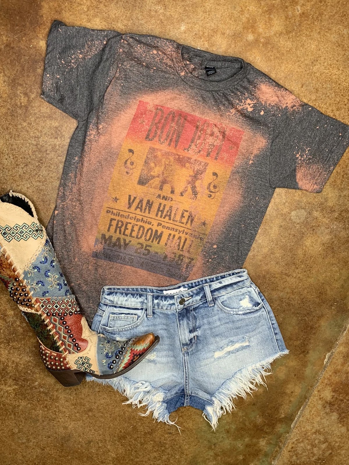 Cotton-Blend Vintage Shirts & Tops