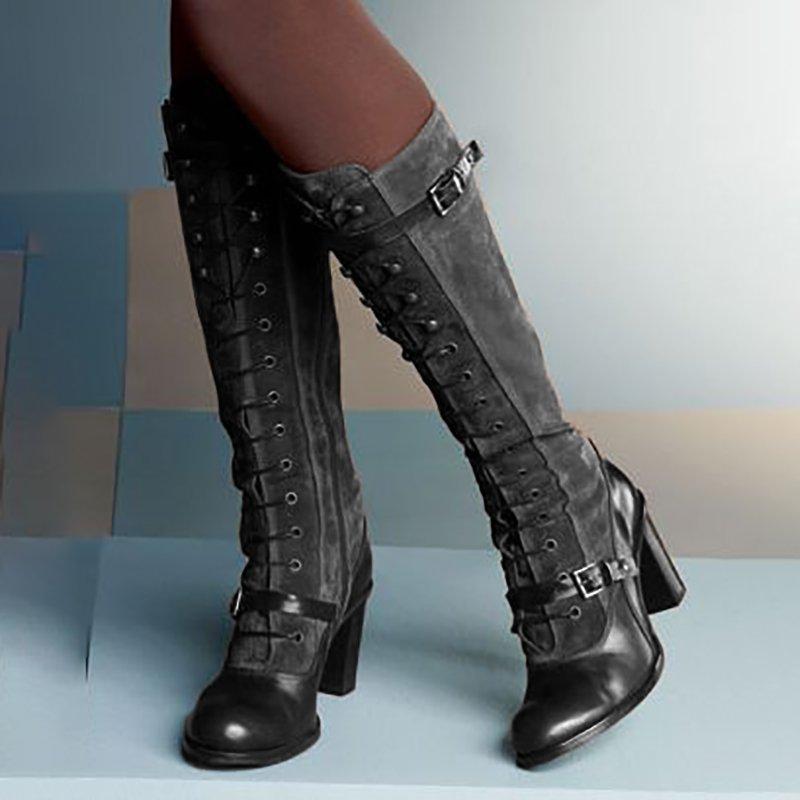 Women's Vintage Lolita Style Boots