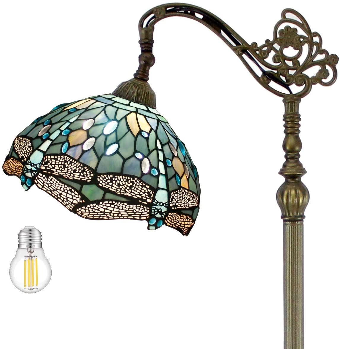 Reading Floor Lamp W12H64 Inch (LED Bulb Included)