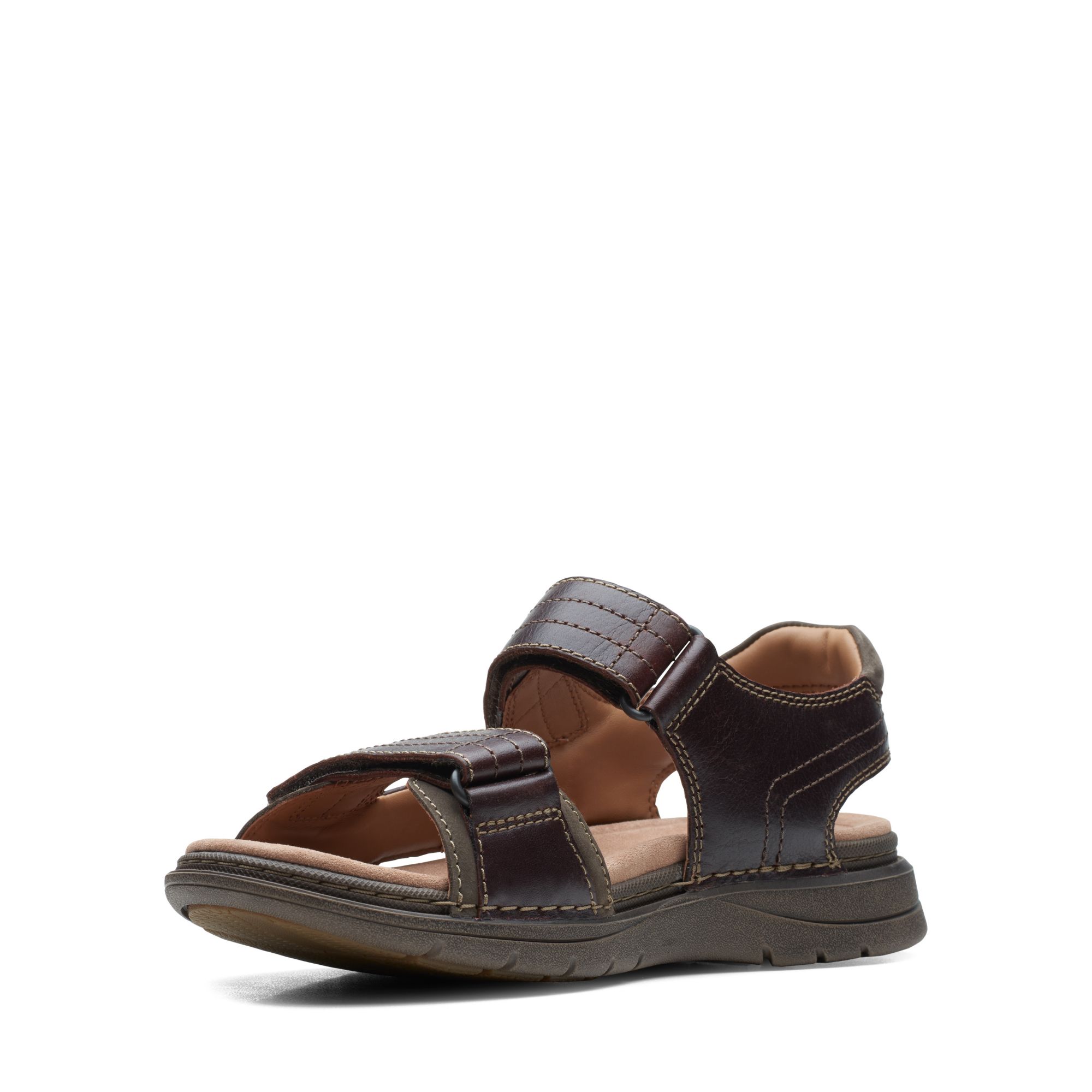 Men Sandals Nature Trek Mahogany Combi