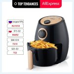 Smart Air Fryer without Oil Home Cooking MI-CYCLONE 2L Deep Fryer Cold Rolled Metal Disposable Molding Rock